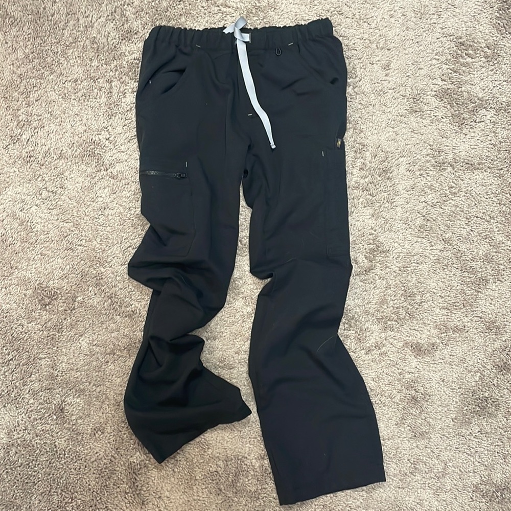Figs black tactical scrub pants